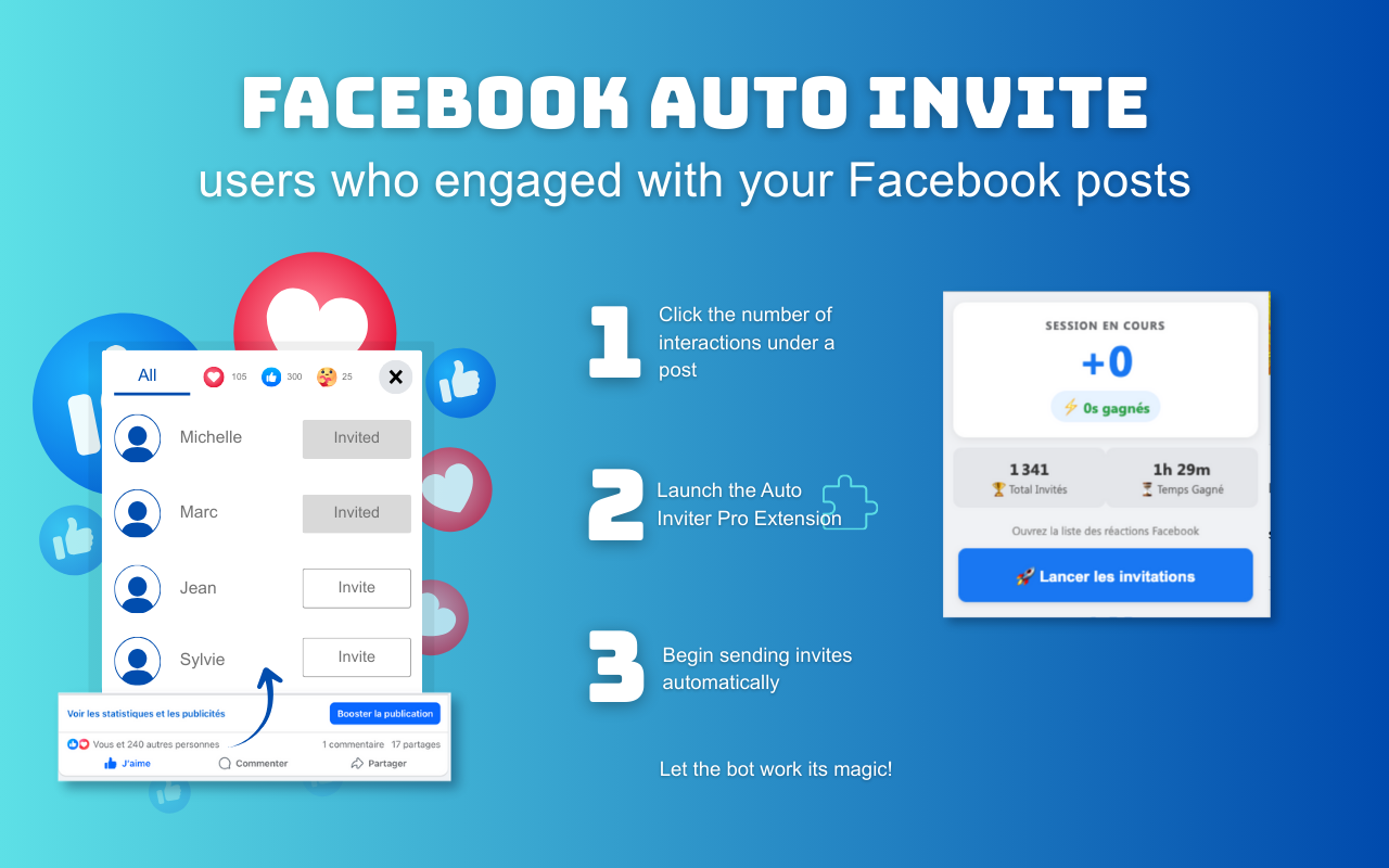 Auto Inviter Pro Interface